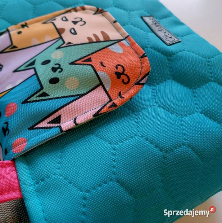 Różowa Torebka Koszyk w KOTKI handmade małopolskie sprzedam