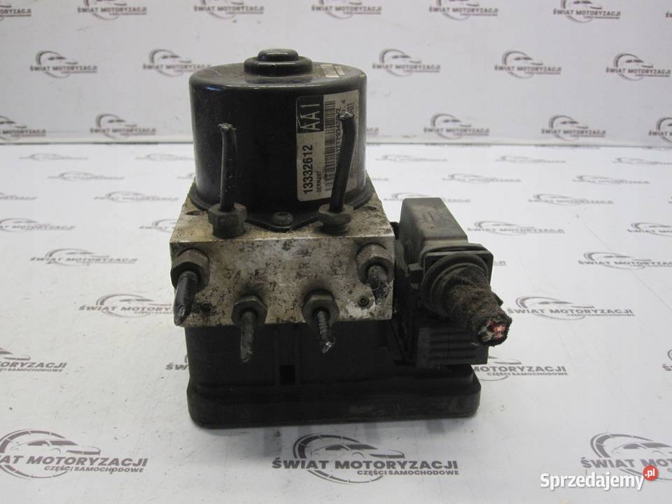 OPEL ASTRA J 10r pompa ABS 13332612 Części samochodowe