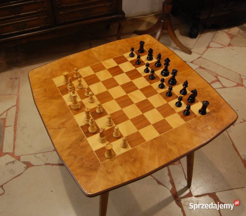 Stolik szachowy patyczak PRL sprzedam