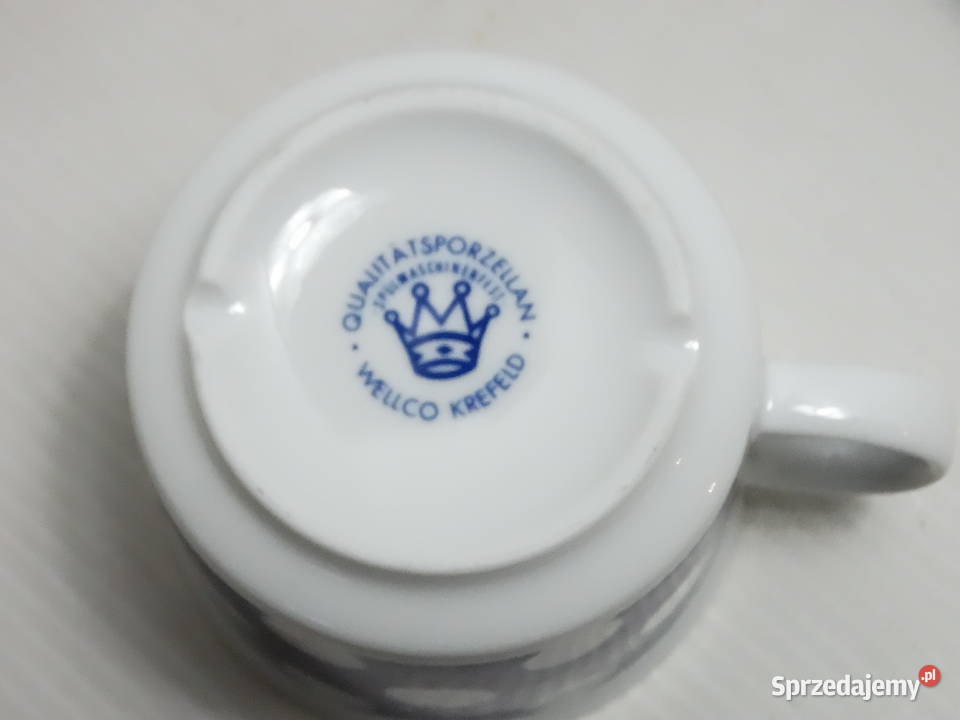 Zestaw Porcelanowy W Grochy Wellco Krefeld Biłgoraj