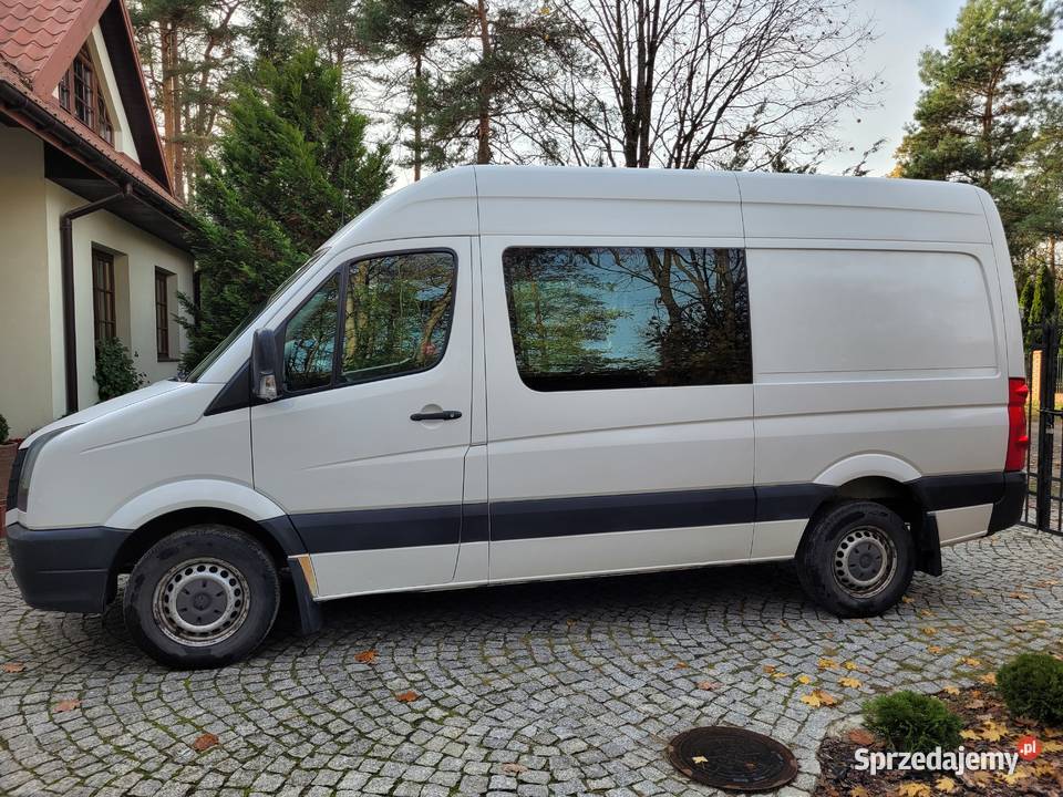 Volksvagen Crafter brygadówka 6 osob wysoki nieuszkodzony Otwock sprzedam