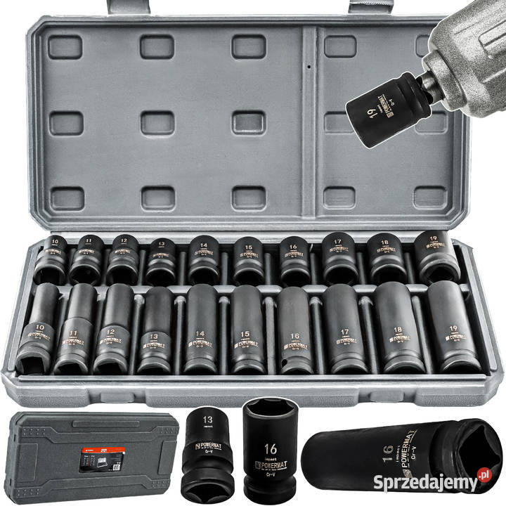 nasadki udarowe hex 12 crv 20 38mm 78mm Katowice