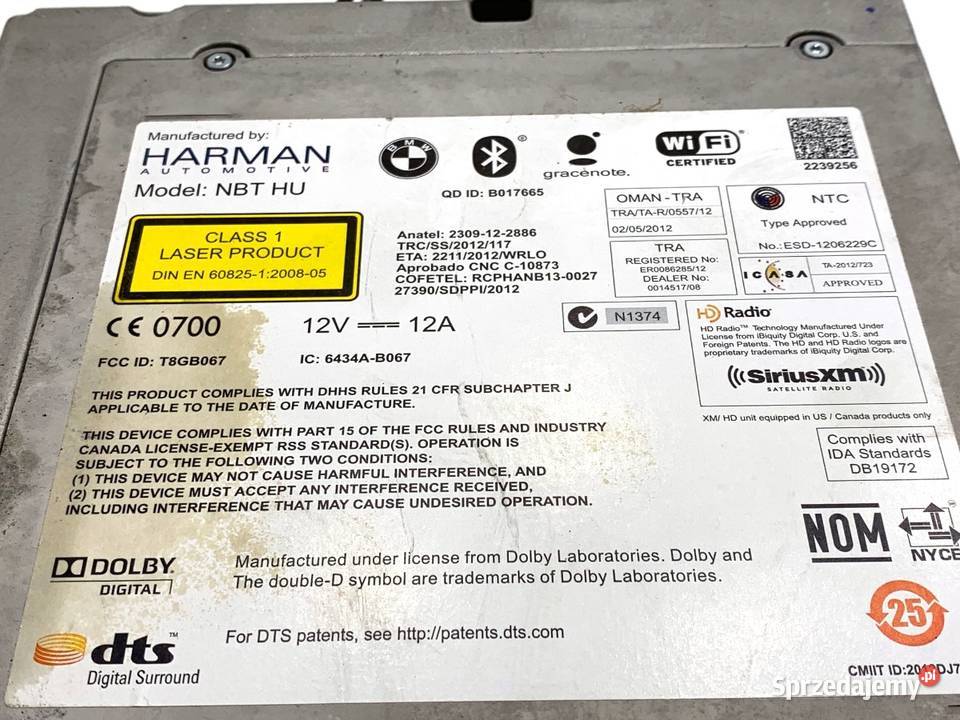 CZYTNIK NAWIGACJI BMW F16 9387558 1419