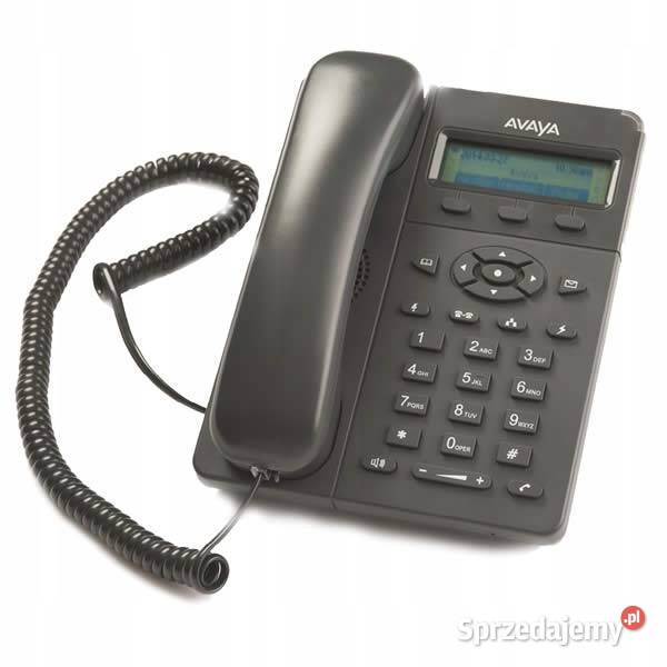 Telefon Stacjonarny Avaya E129 Sip Szato Czarny Pyskowice sprzedam
