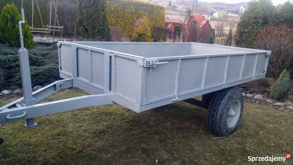 PRZYCZEPA JEDNOOSIOWA 4t Rolnictwo Ołpiny