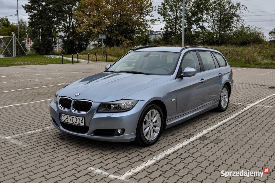 BMW Seria 3 20d Lift 2011r iDrive Bezwypadkowy Rok produkcji 2011 Wrocław