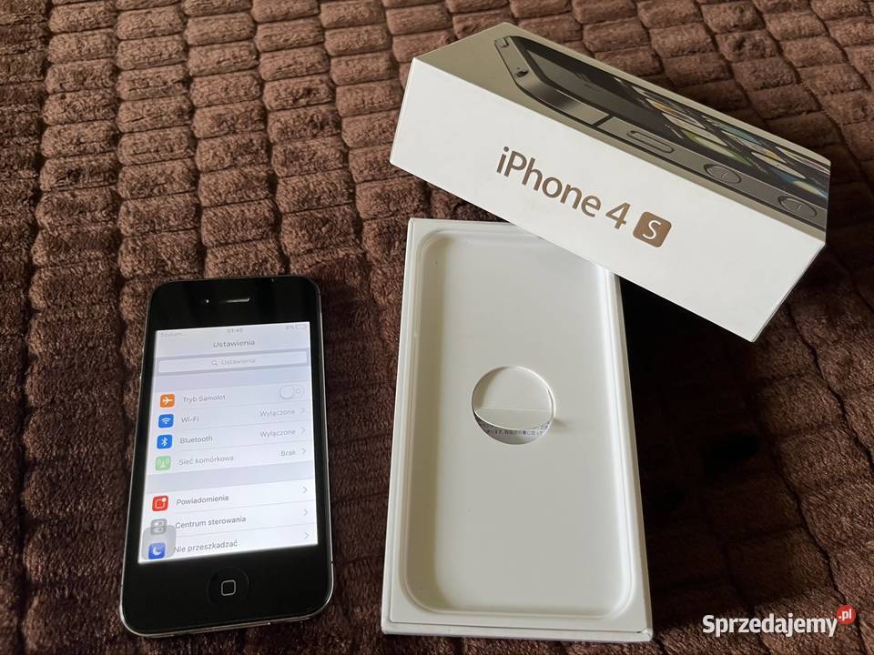 Apple iPhone 4s kompletny 8gb Ruda Śląska