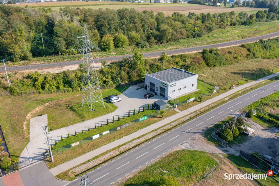 Działka z biznesem z potencjałem rozbudowy Rozpędziny