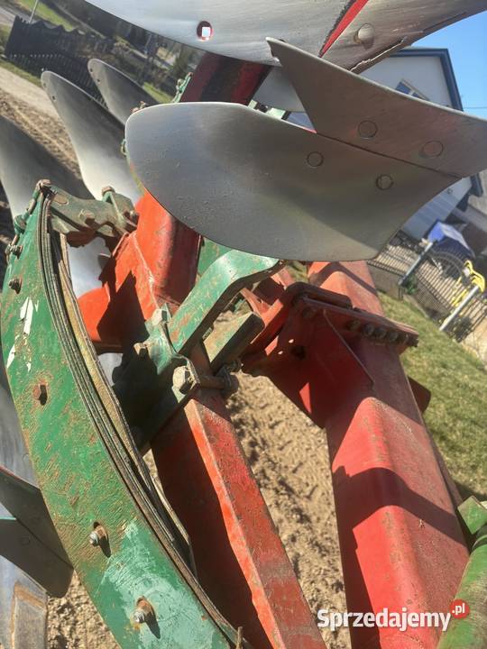 Pług Kverneland 16 4 skibowy zab resorowe zaczep Kverneland Bakałarzewo