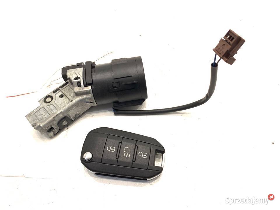 STACYJKA PEUGEOT 208 I 9663123380 16 92 KLUCZYK