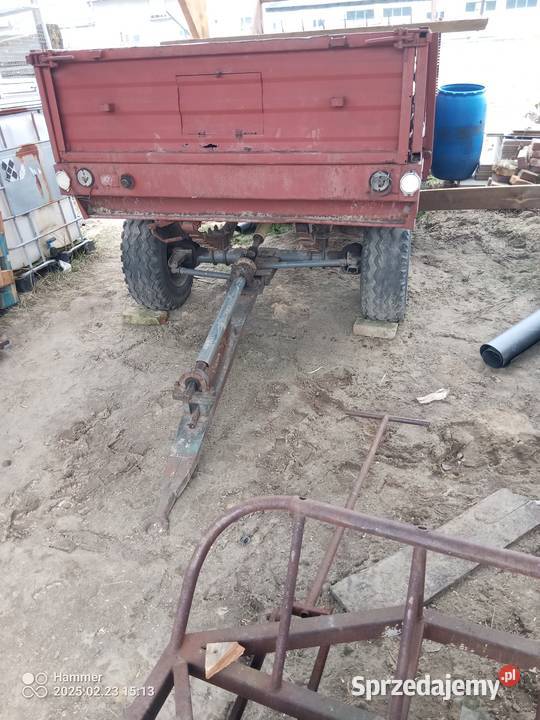 Rozrzutnik przyczepa oryginał Dębie