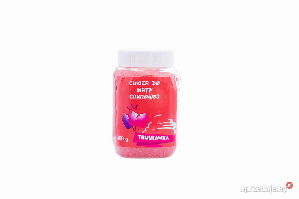 Kolorowy smakowy cukier słoik 400 g Częstochowa