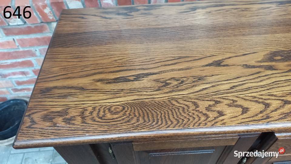 Komoda dębowa RTV Szafka pod telewizor Do Gawroniec sprzedam