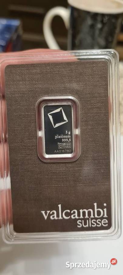 Numizmat Valcambi 5g PT Antykwariat Września
