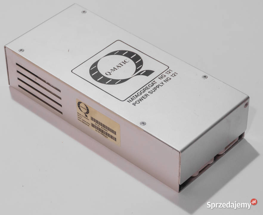 Zasilacz do systemu kolejkowego QMatic NG121 śląskie Częstochowa