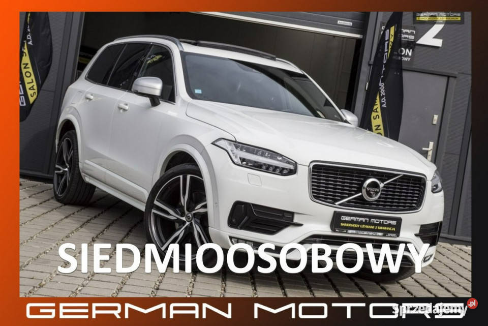 Volvo XC 90 R design 7os Head Up Panorama Ledy Dębogórze