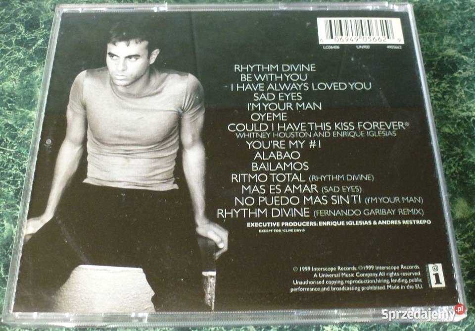 CD Enrique Iglesias wyd 1999 r mazowieckie