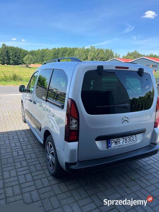 Citron Berlingo XTR 16 Diesel 92 2012r Berlingo wielkopolskie Zasutowo
