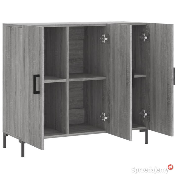 Szafka szary dąb sonoma 90x34x80 materiał Warszawa