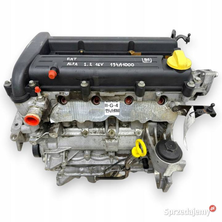 SILNIK 194A1000 Fiat Stilo 22 16V 147 benzyna Chełm