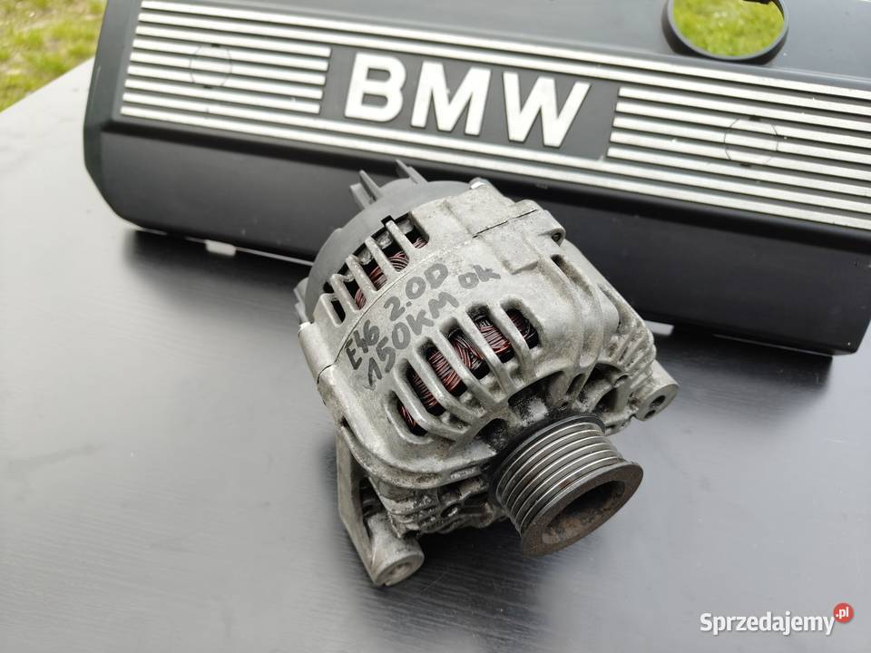 Bmw e46 20d 150 alternator Valeo sprawny 100 Aleksandrów Łódzki