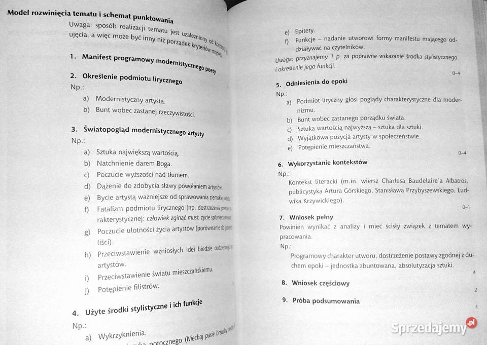 Język polski Matura 2007 Cz 2 M B Kupisz Pozostałe