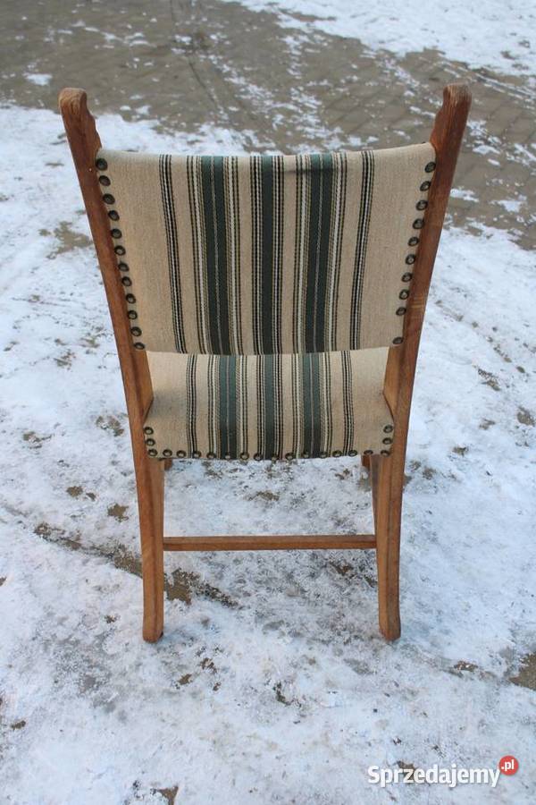 Krzesła drewniane antyk Rożnowo Nowogardzkie