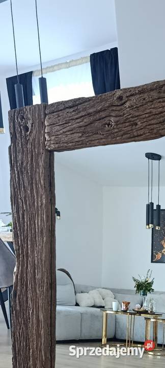 Lustro stary dąb unikat Zawoja