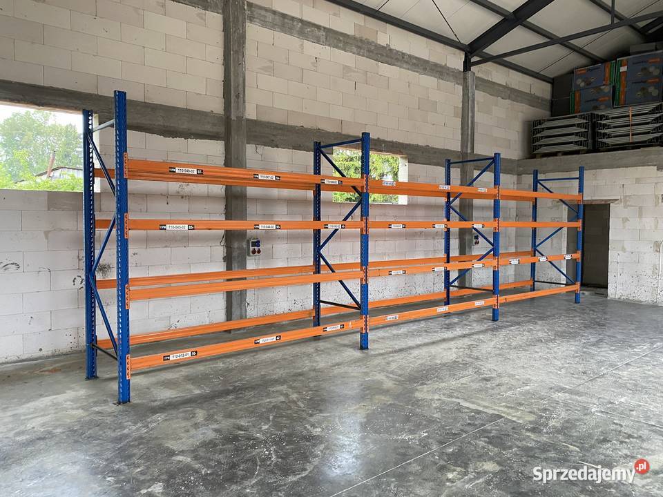 Regały magazynowe paletowe przemysłowe różne na