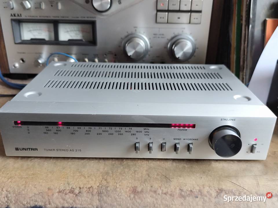 tuner Unitra AS 215 przestrojonyFM midii Audio zachodniopomorskie Mosty sprzedam