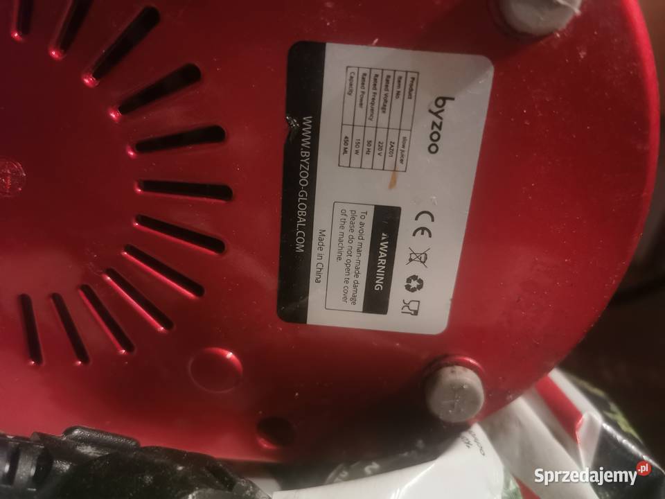Wyciskarka do soków Byzoo ZAZ01 150W 450ML Żyrardów sprzedam