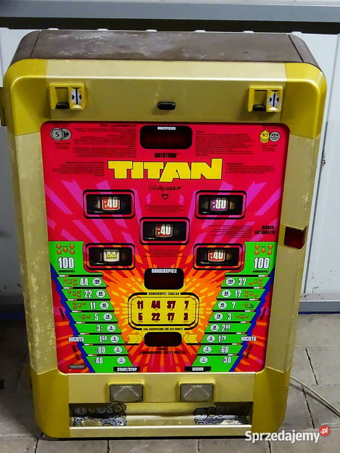 Oryginalny automat do gier Rototron TITAN