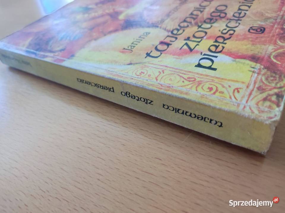 Tajemnica złotego pierścienia Janina Kielce sprzedam