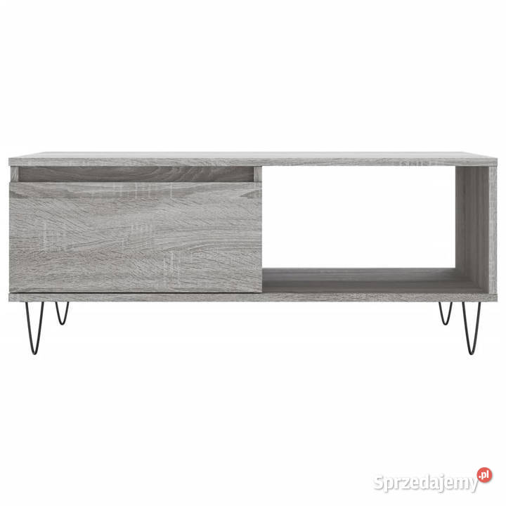 Stolik kawowy szary dąb sonoma 90x50x365 Warszawa