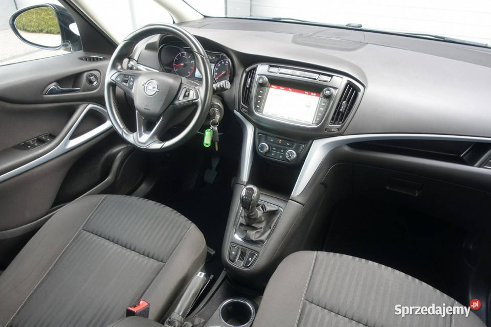 Opel Zafira 14i Klimatyzacja Alu Ledy KamCof 7 lakier metallic