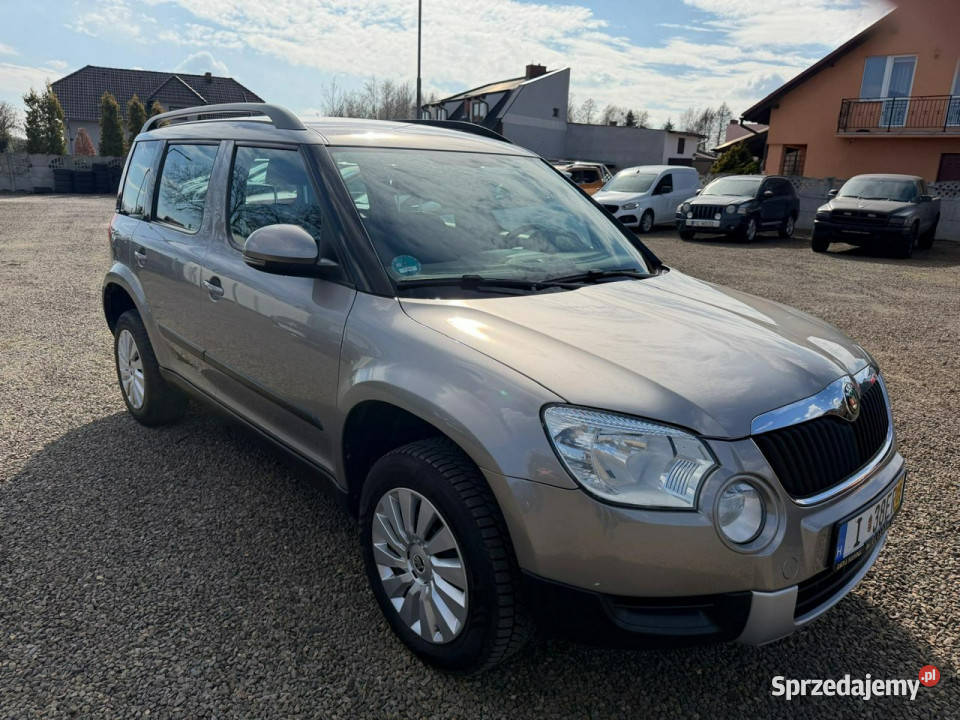 koda Yeti klimatronic gwarancja 14TSi I 2009 Yeti Zbąszyń