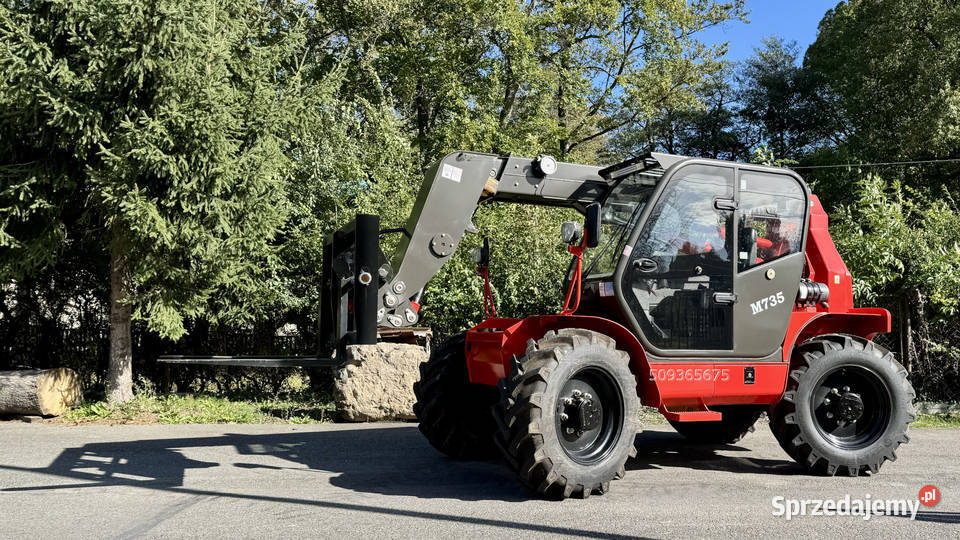 Teleskopowa ładowarka nowa KMM M735 łódzkie Łódź