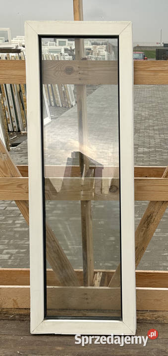 OKNA KacprzaK Witryna 45X129 FIX Używany PCV Lublin sprzedam