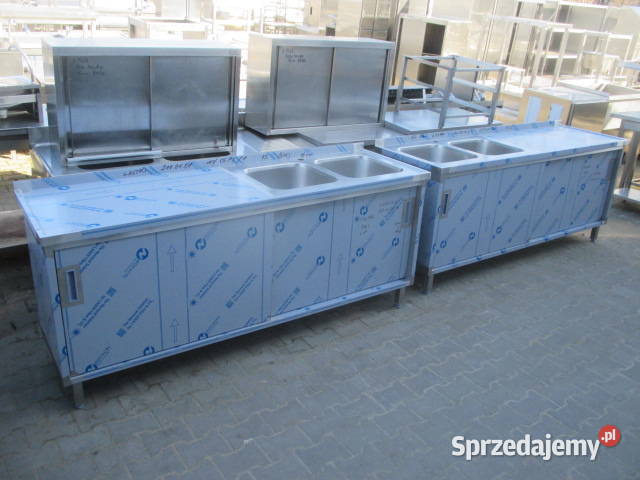 ZLEW 2 KOMOROWY Z BLATEM DRZWI SUWANE 2006085