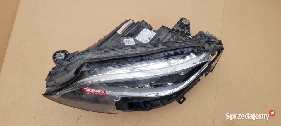 MERCEDES C KLASA W205 LIFT LAMPA FULL LED LEWA osobowe śląskie Ruda Śląska