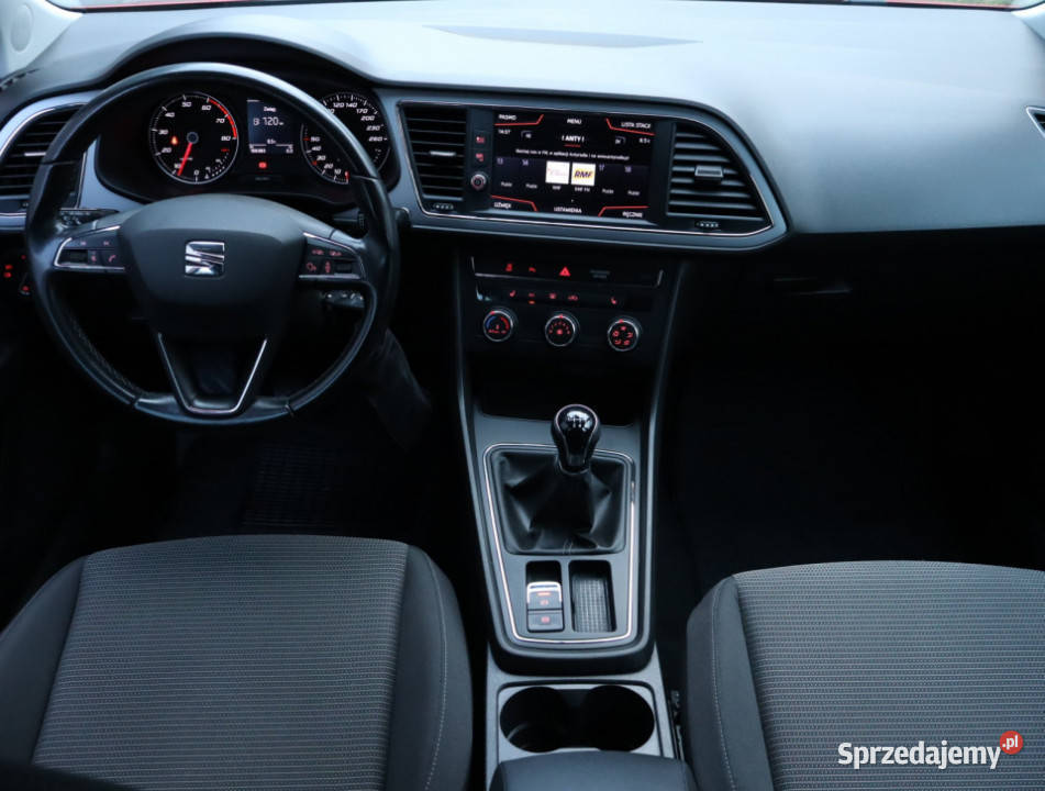 Seat Leon 14 TSI czerwony mazowieckie Piaseczno