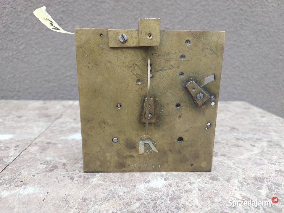 M107 Mechanizm starego zegara pełna płyta Carl pomorskie