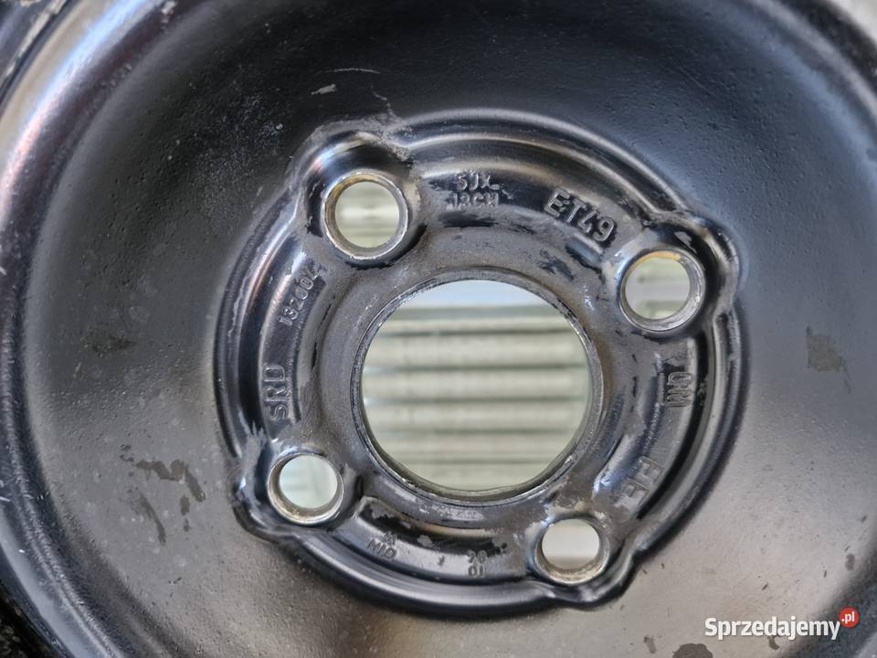 Opel Kadett Ascona Koło zapasowe 4x100