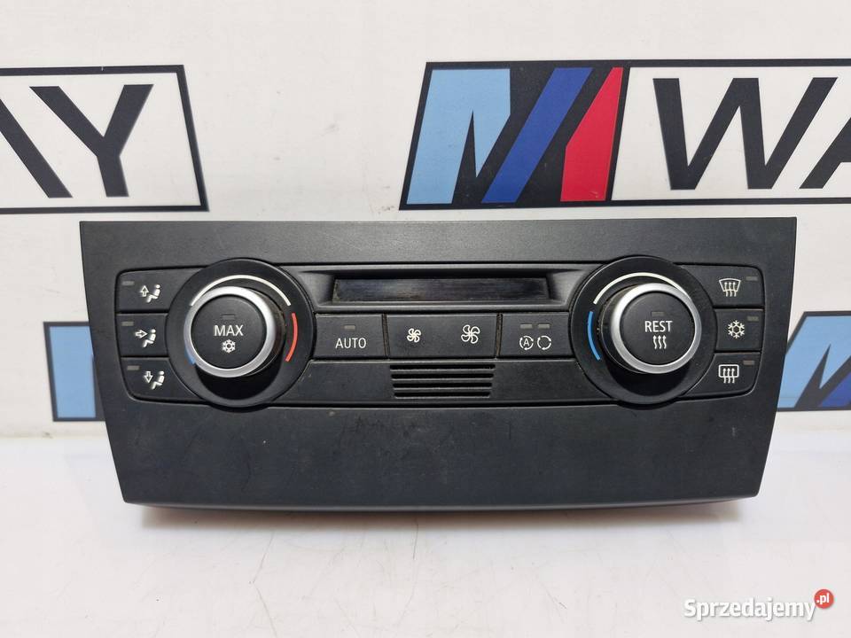 BMW E81 E87 E90 E91 PANEL STEROWANIA NAWIEWU osobowe Części samochodowe