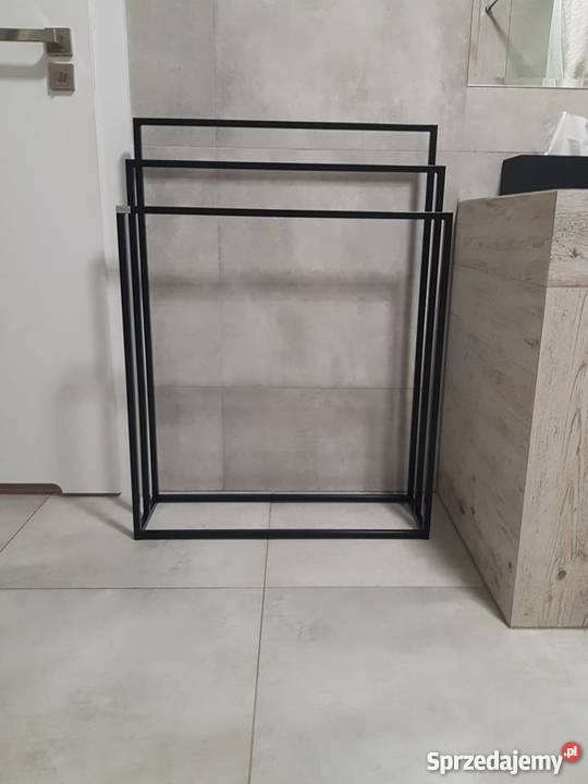 Wieszak na ręczniki nowoczesny industrialny loft Grzybno sprzedam