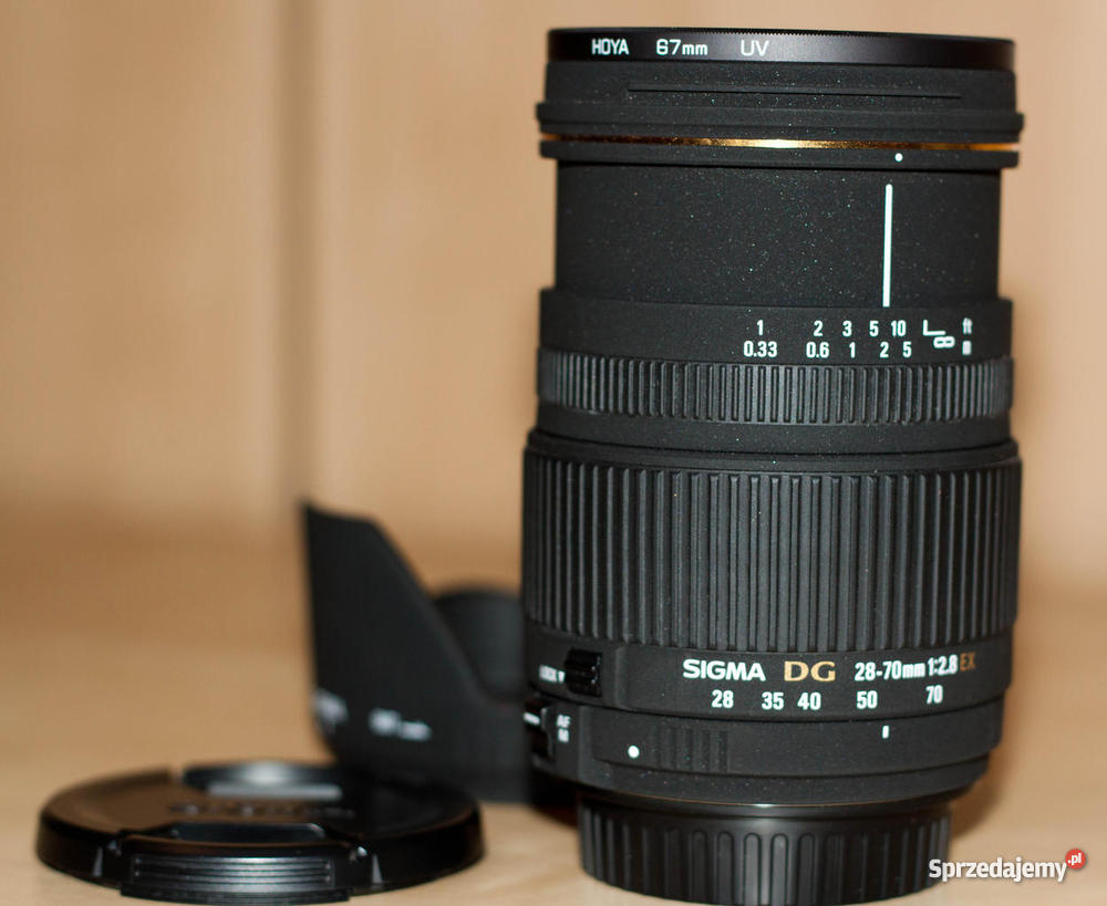 Sigma 2870 mm f28 EX DG do Płońsk