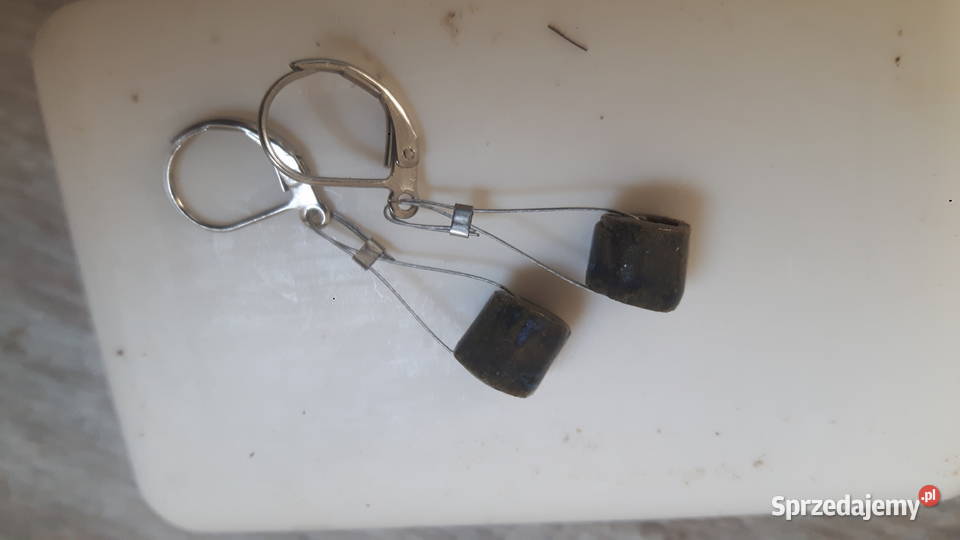 Kolczyki ceramiczne ręcznie wykonane Otwock