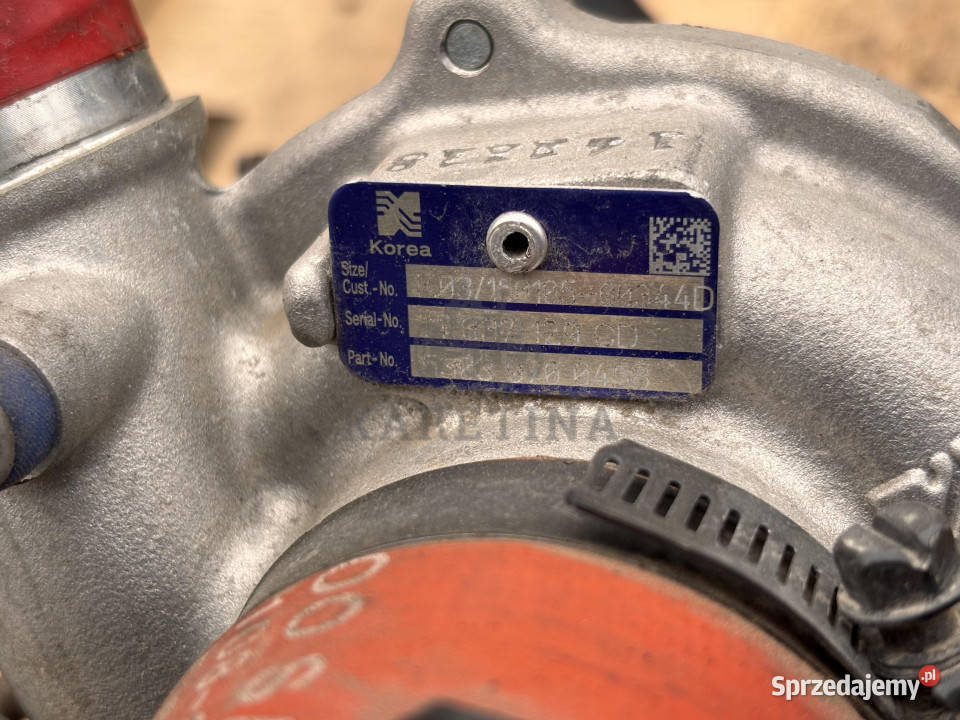 Doosan Bobcat D34P Turbosprężarka CZĘŚCI Jastrzębniki