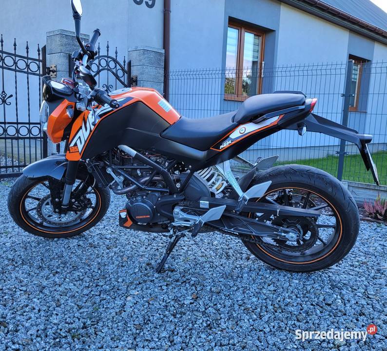 KTM 125 Duke ABS Motocykl 1253Niski przebieg Łódź sprzedam