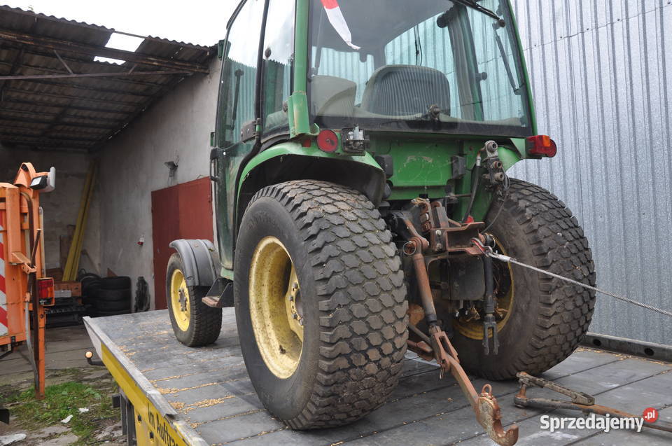 Traktor John Deer 4 x 4 22 hydro tuz wałek z John Deere Sierakowice